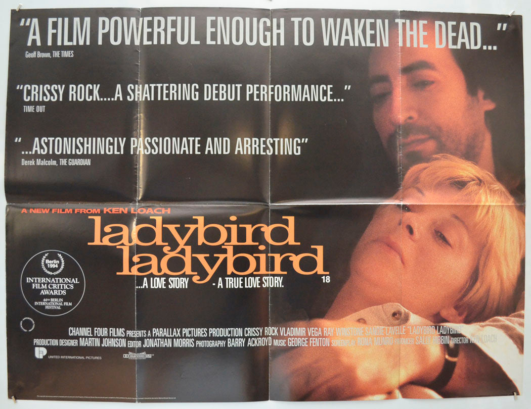 Ladybird Ladybird Original Quad Poster - Film Poster - Movie Poster