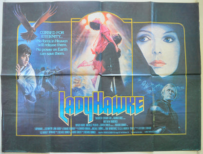 Ladyhawke  Original British Quad Poster - Film Poster - Movie Poster 