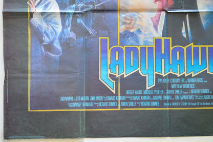 LADYHAWKE (Bottom Left) Cinema Quad Movie Poster 