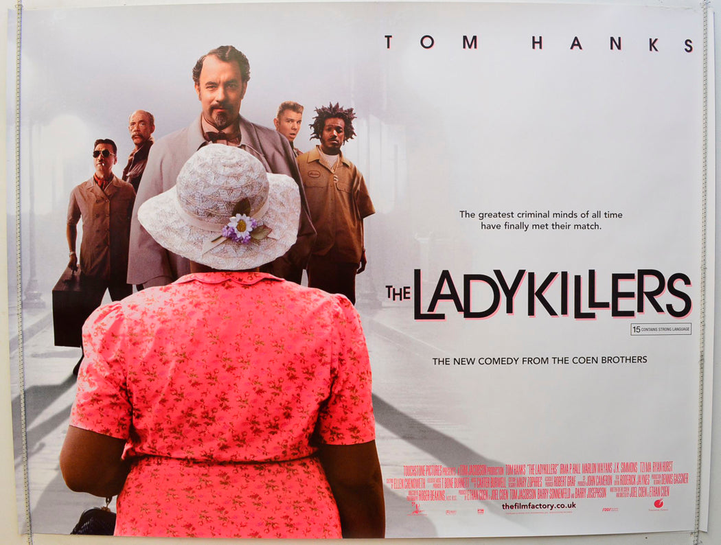 The Ladykillers Original British Quad Poster - Film Poster - Movie Poster 