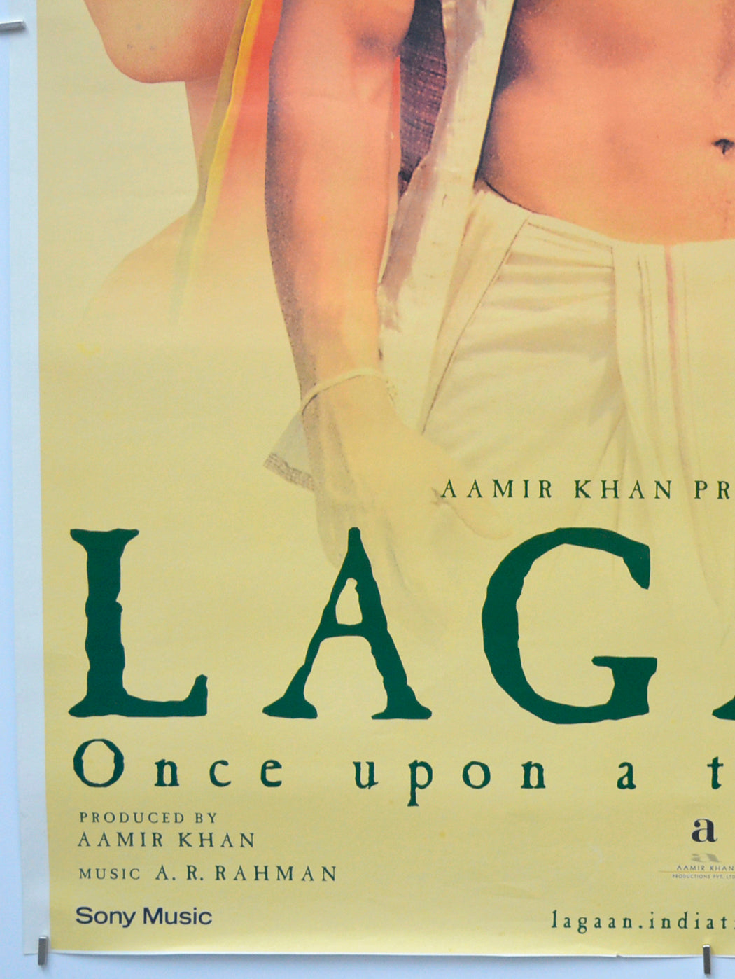 LAGAAN - ONCE UPON A TIME IN INDIA (Bottom Left) Cinema One Sheet Movie Poster 