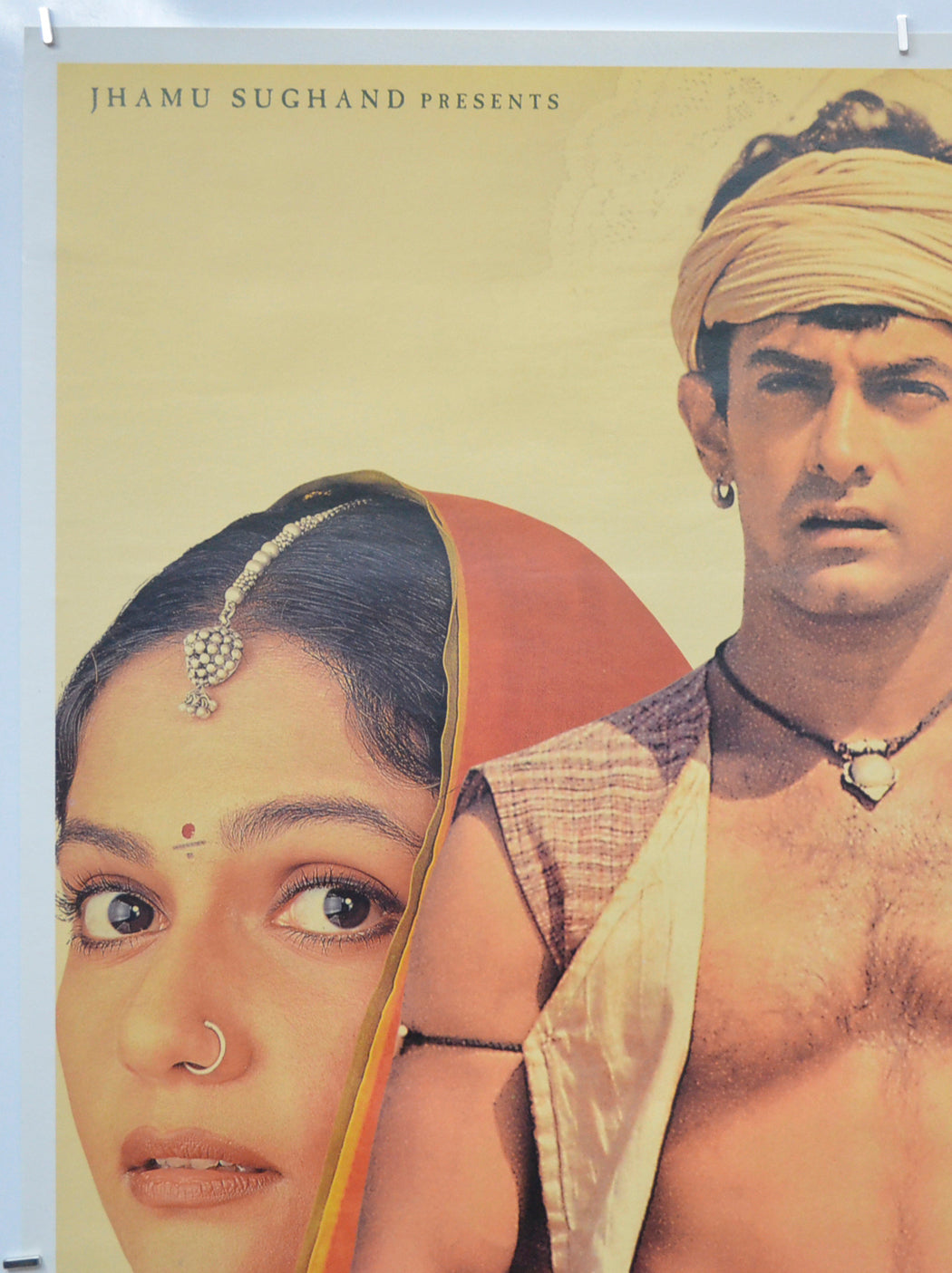 LAGAAN - ONCE UPON A TIME IN INDIA (Top Left) Cinema One Sheet Movie Poster 