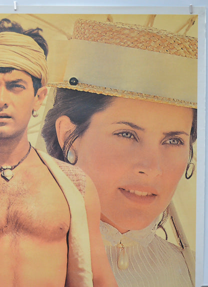 LAGAAN - ONCE UPON A TIME IN INDIA (Top Right) Cinema One Sheet Movie Poster 