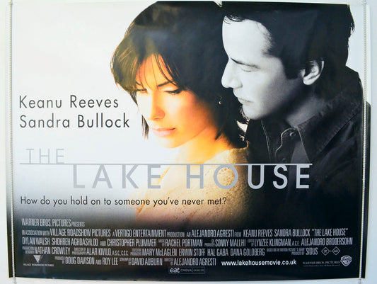 The Lake House Original British Quad Poster - Film Poster - Movie Poster 