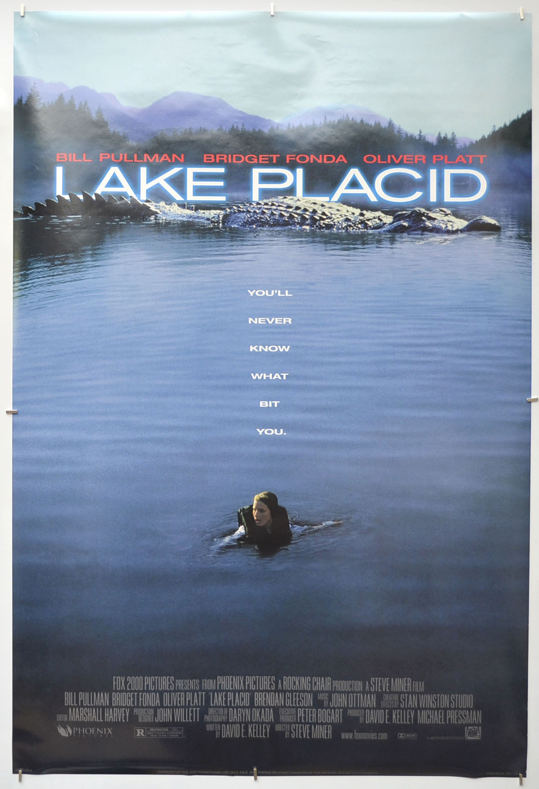 Lake Placid Original One Sheet Poster - Film Poster - Movie Poster