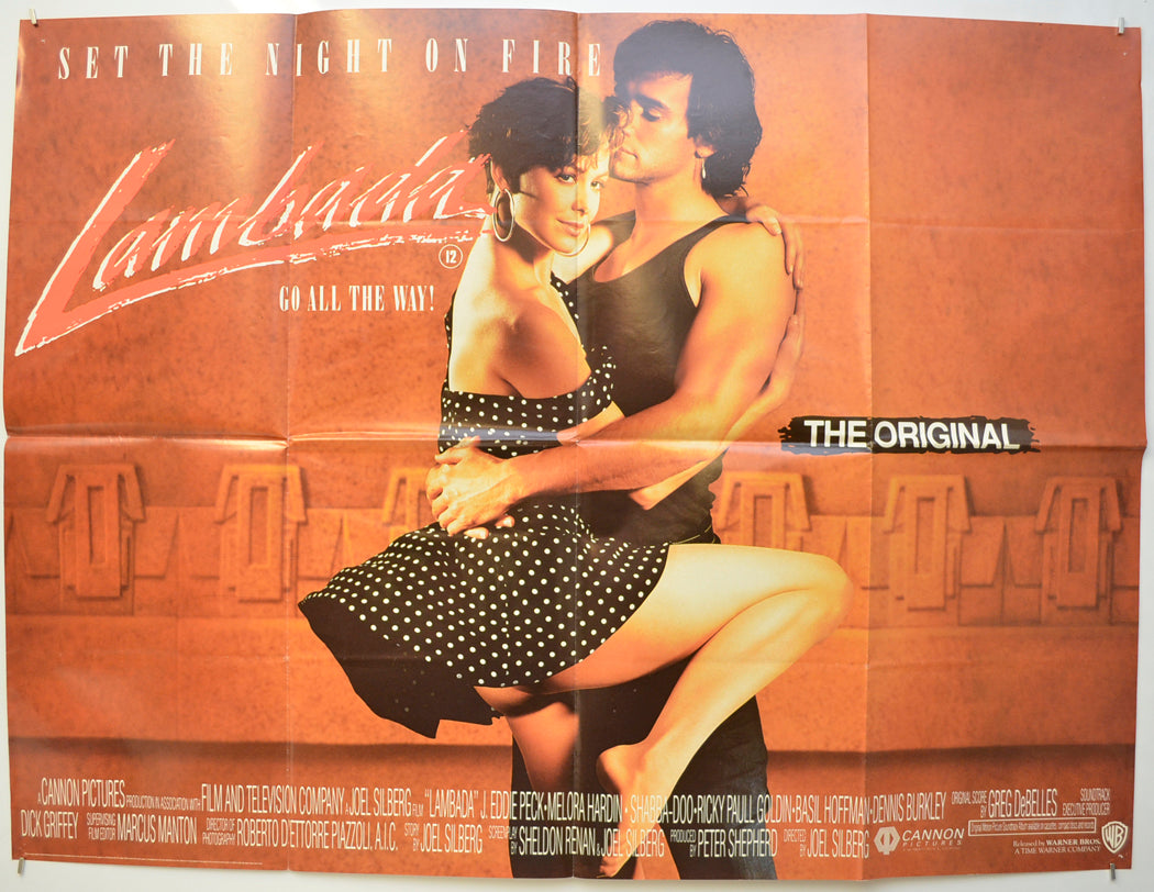 Lambada  Original Quad Poster - Film Poster - Movie Poster