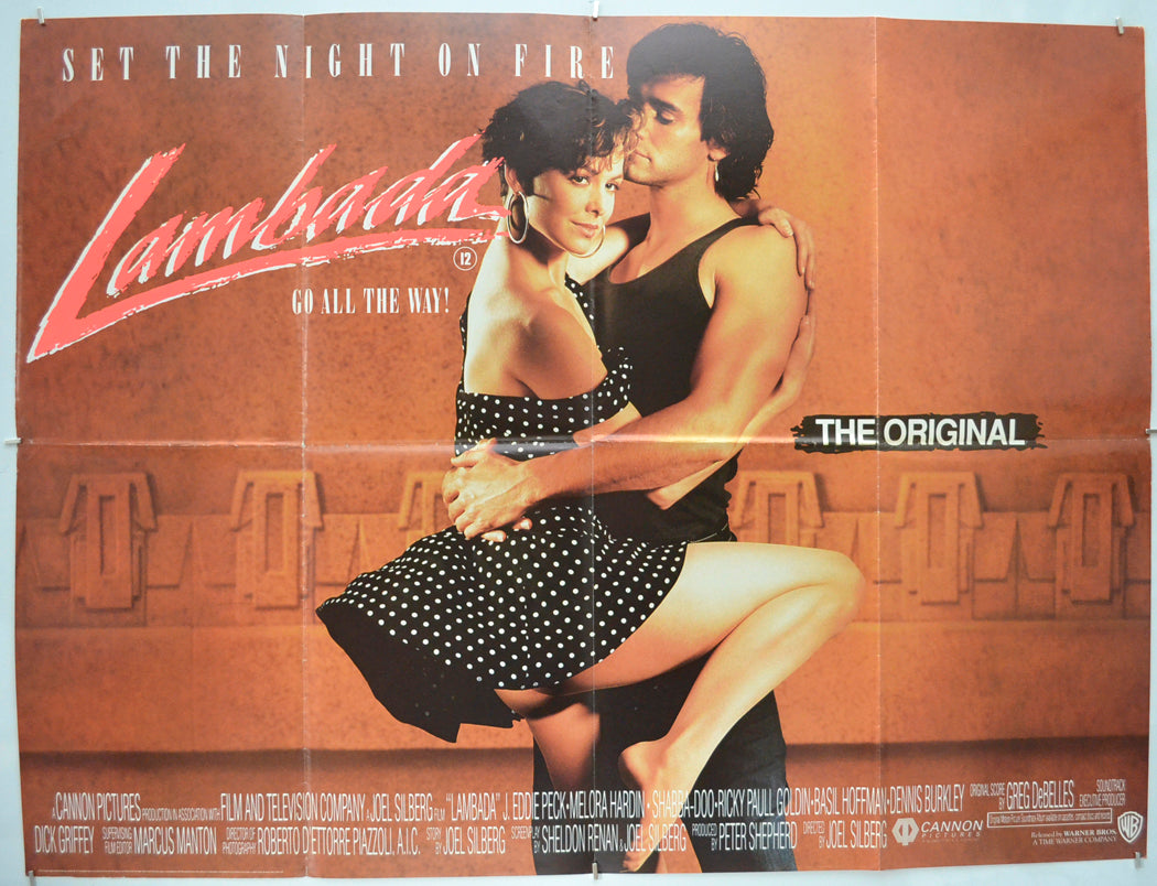 Lambada Original Quad Poster - Film Poster - Movie Poster