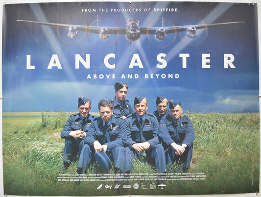 Lancaster Above and Beyond Original Quad Poster - Film Poster - Movie Poster 