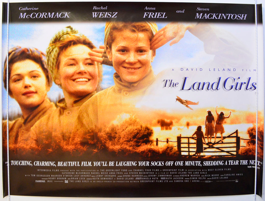 The Land Girls Original British Quad Poster - Film Poster - Movie Poster 