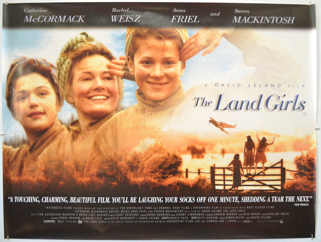 The Land Girls Original Quad Poster - Film Poster - Movie Poster