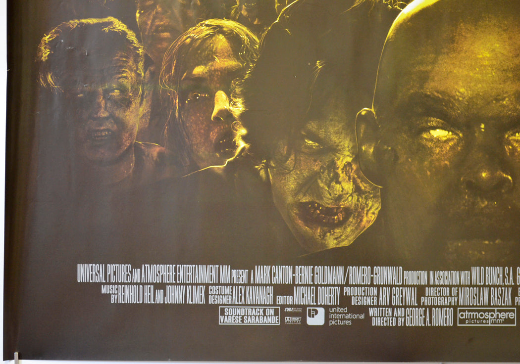 LAND OF THE DEAD (Bottom Left) Cinema Quad Movie Poster 