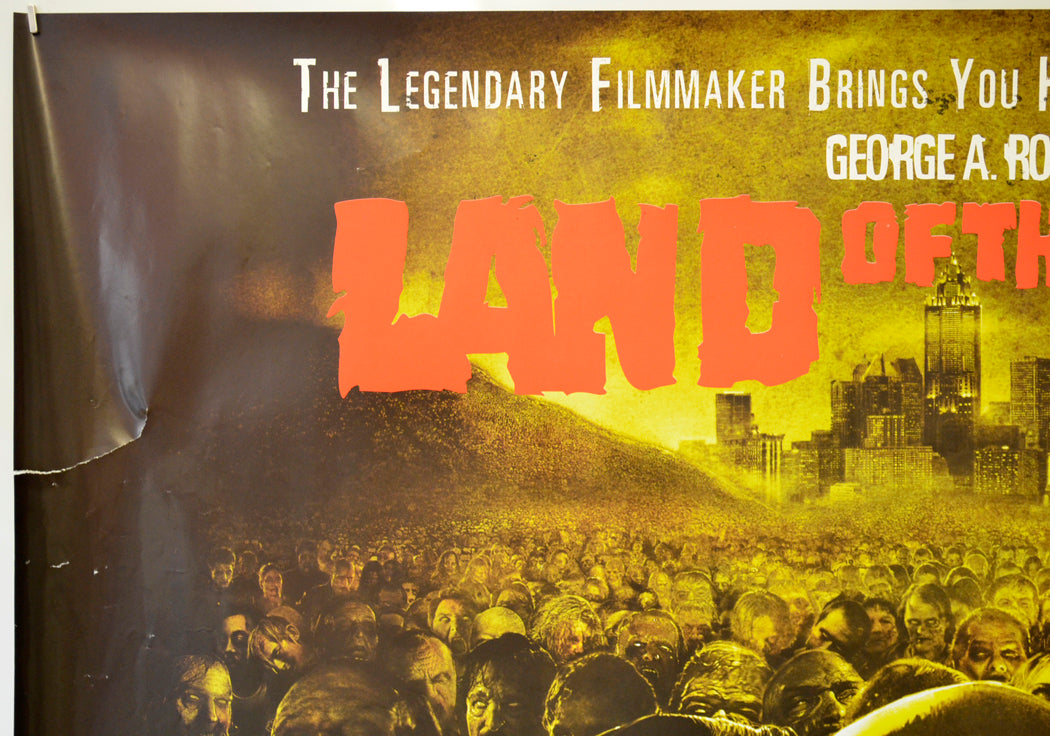 LAND OF THE DEAD (Top Left) Cinema Quad Movie Poster 