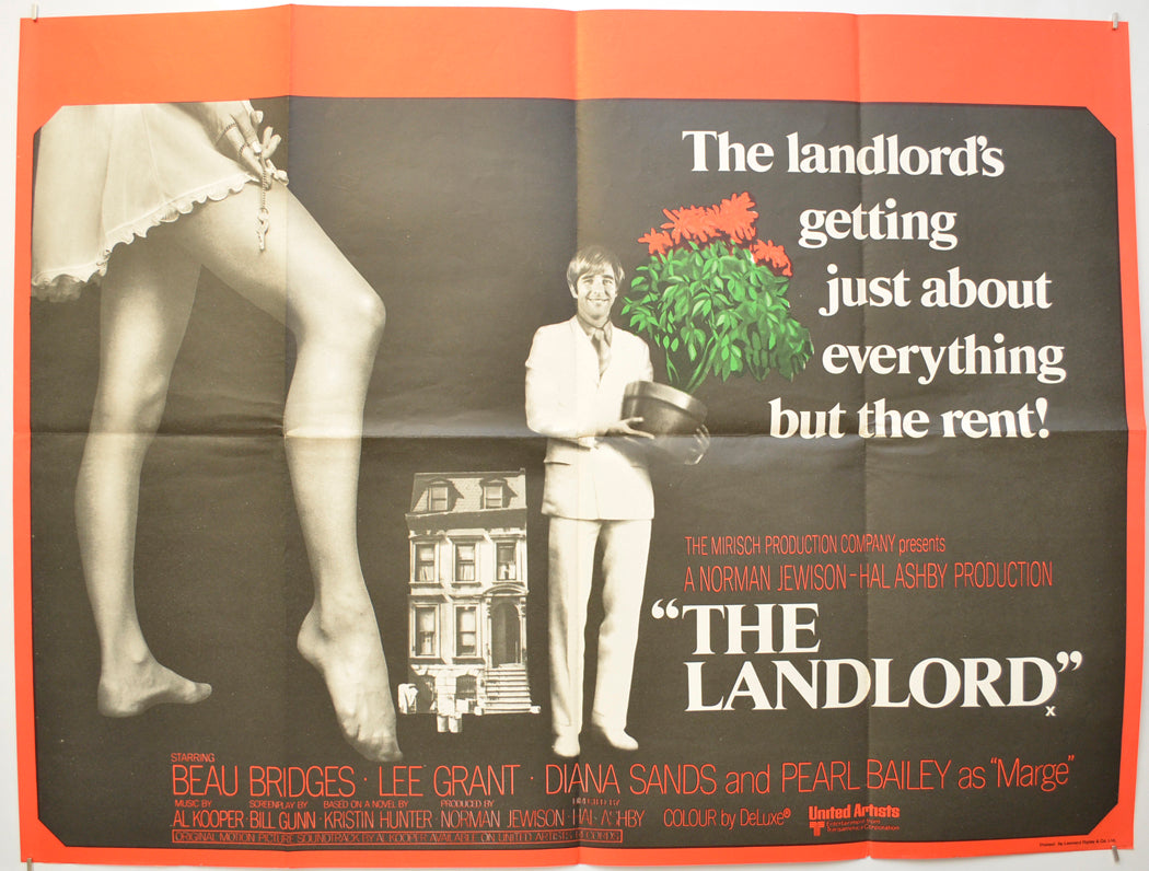 The Landlord Original Quad Poster - Film Poster - Movie Poster