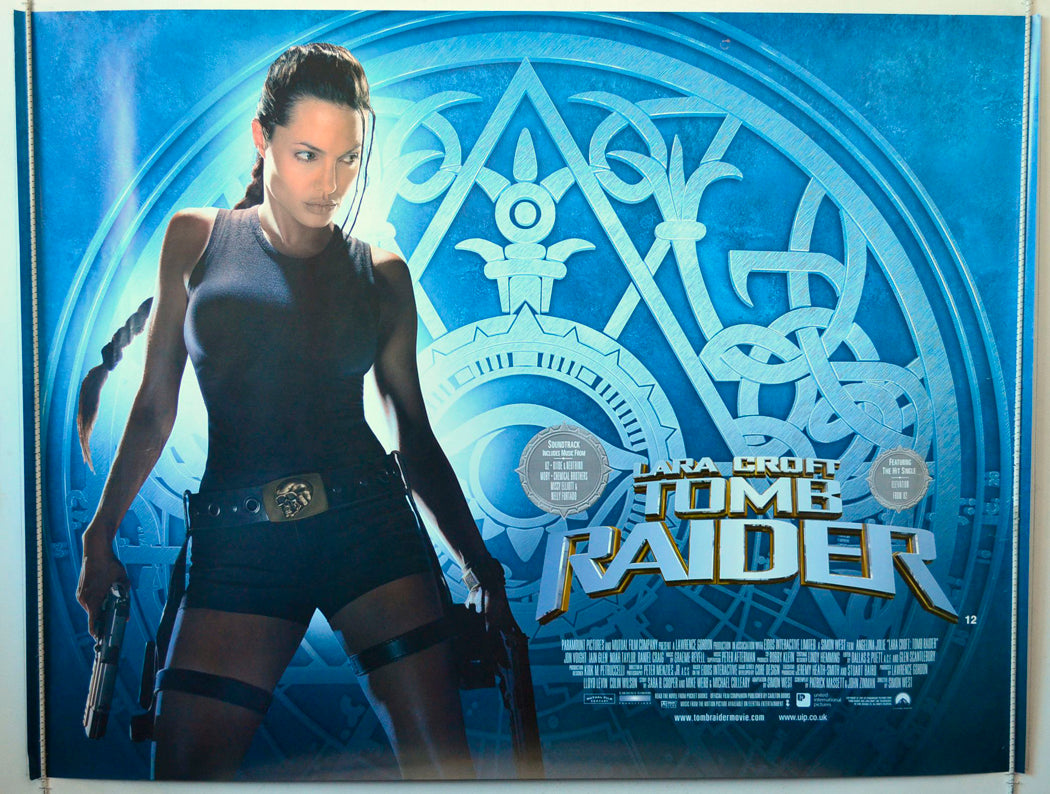 Lara Croft Tomb Raider Original British Quad Poster - Movie Poster