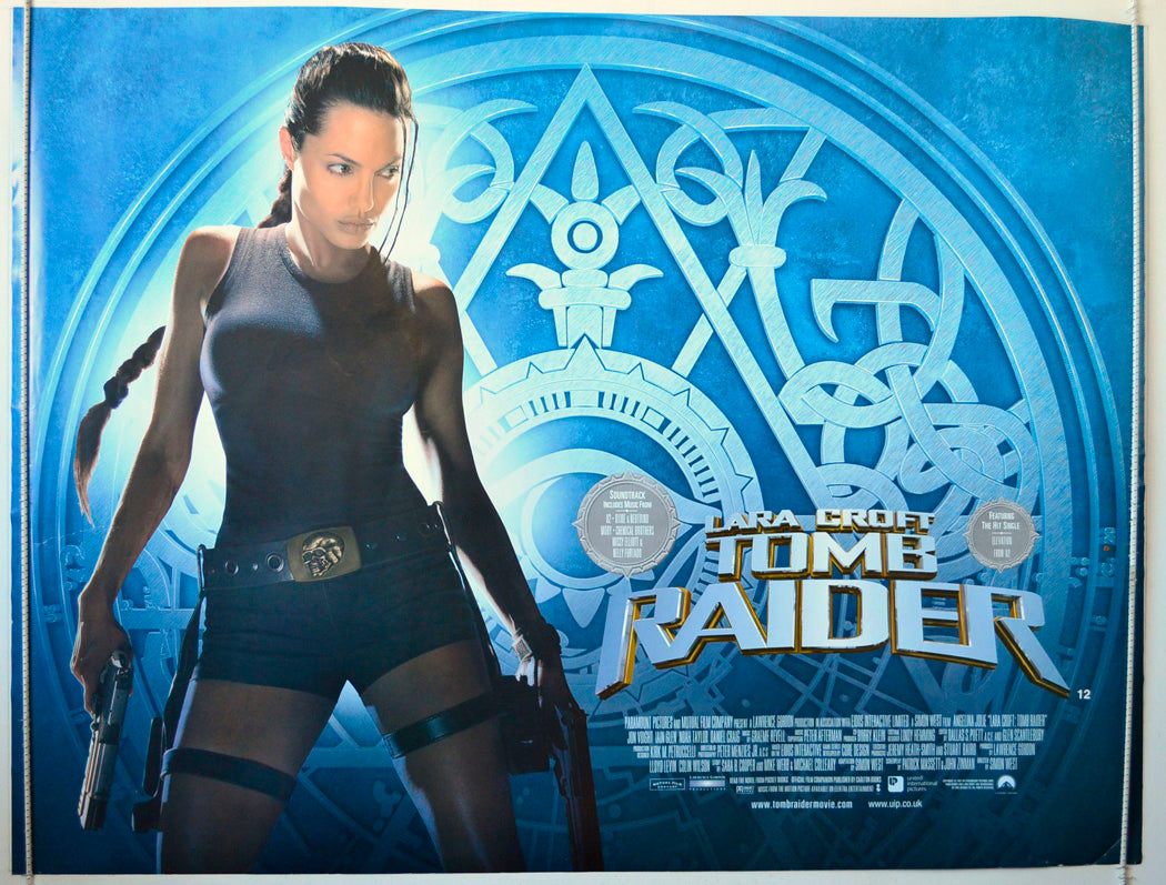 Lara Croft Tomb Raider Original British Quad Poster - Movie Poster