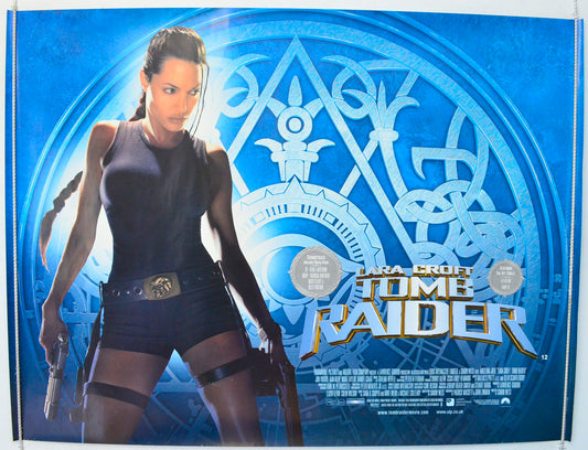 Lara Croft Tomb Raider Original British Quad Poster - Film Poster - Movie Poster 