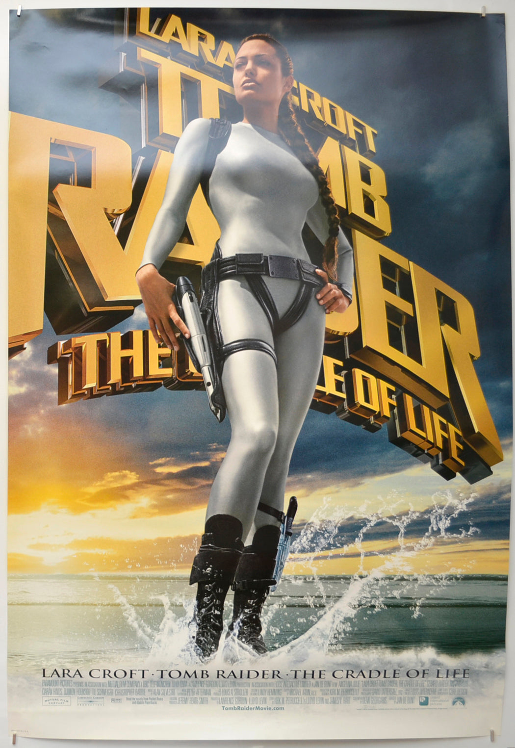 Lara Croft Tomb Raider : Cradle Of Life Original One Sheet Poster - Film Poster - Movie Poster