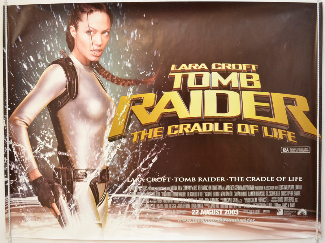 Lara Croft Tomb Raider : Cradle Of Life  Original Quad Poster - Film Poster - Movie Poster