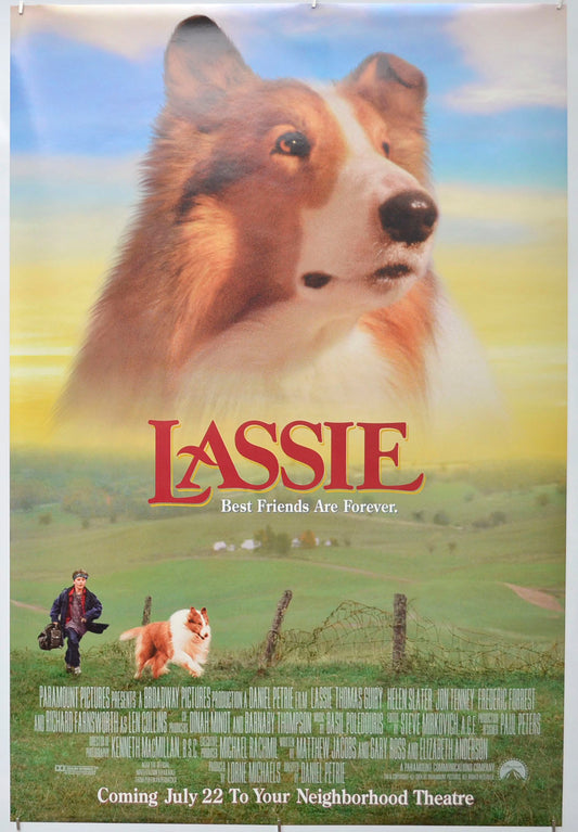 Lassie (Teaser / Advance Version ) Original One Sheet Poster - Film Poster - Movie Poster