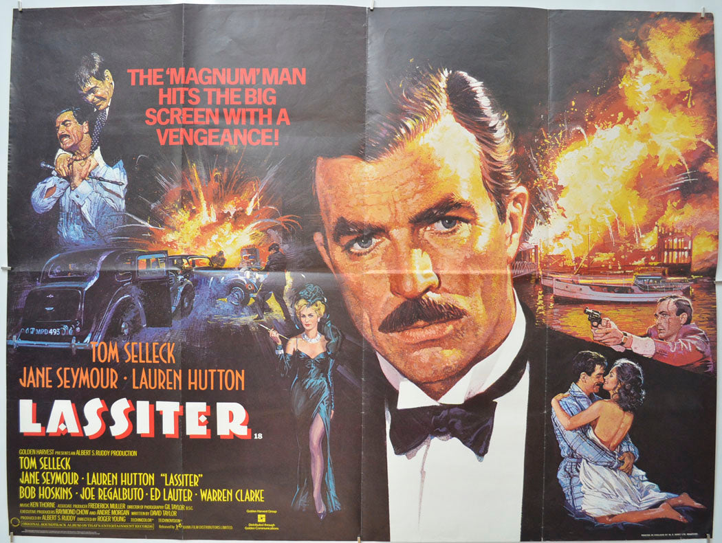 Lassiter  Original Quad Poster - Film Poster - Movie Poster