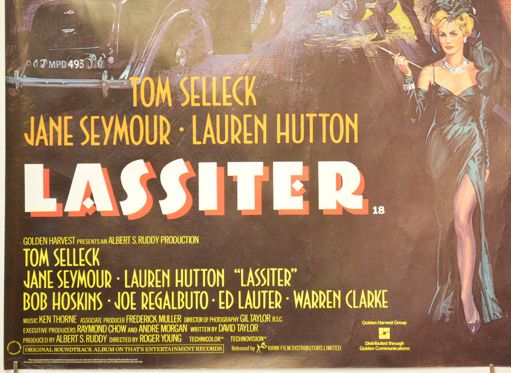 LASSITER (Bottom Left) Cinema Quad Movie Poster 