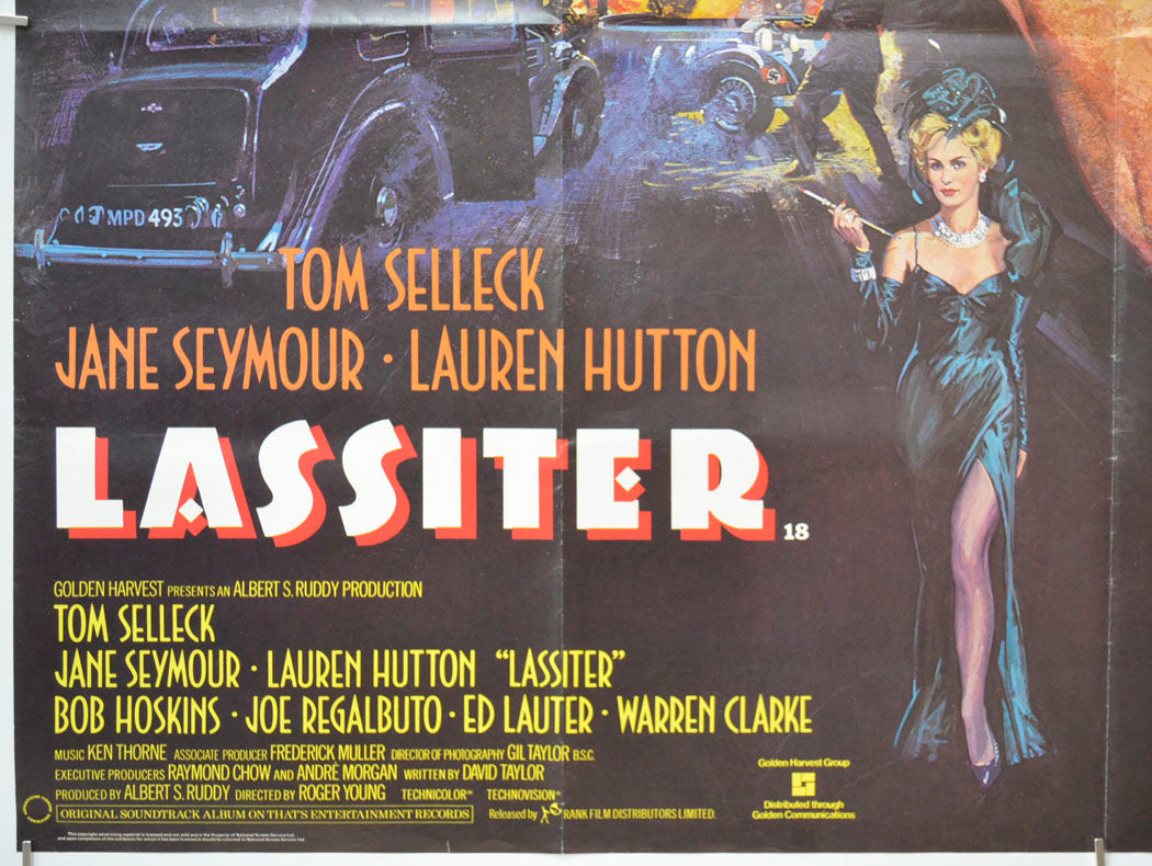 LASSITER (Bottom Left) Cinema Quad Movie Poster 