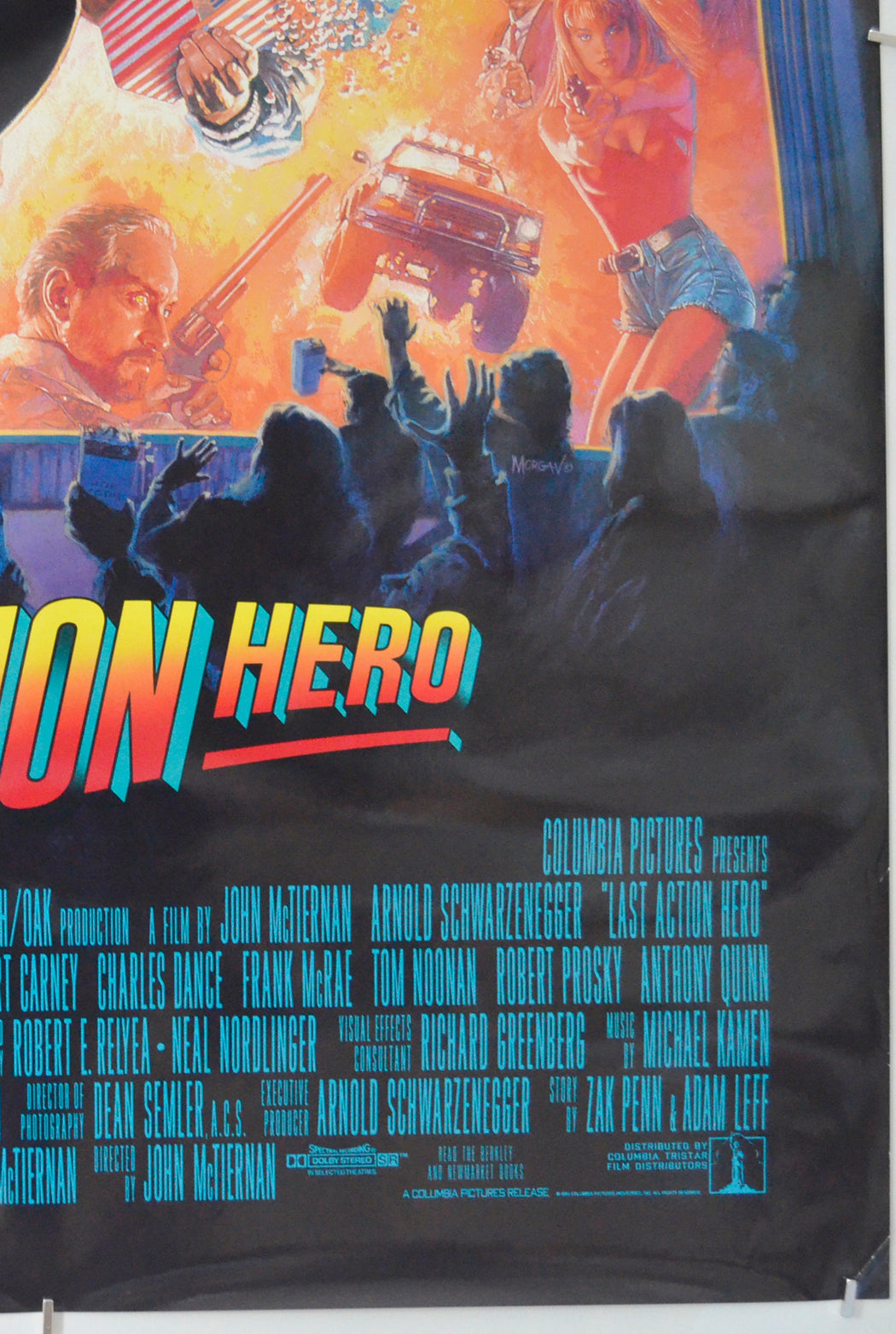 LAST ACTION HERO (Bottom Right) Cinema One Sheet Movie Poster 