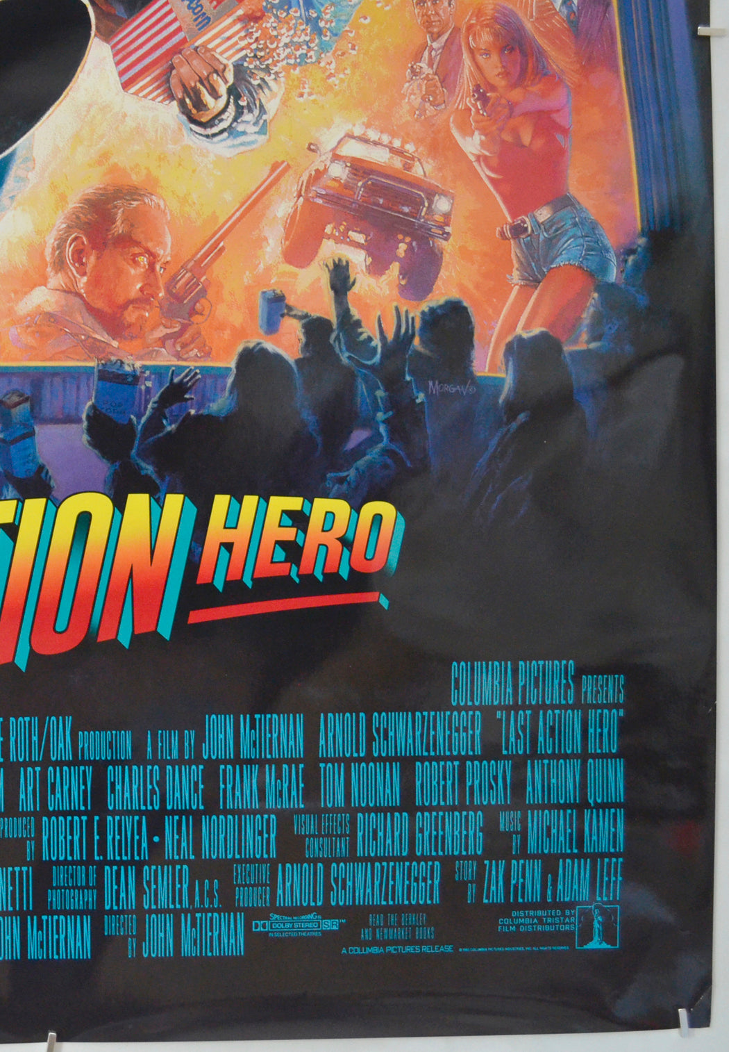 LAST ACTION HERO (Bottom Right) Cinema One Sheet Movie Poster 