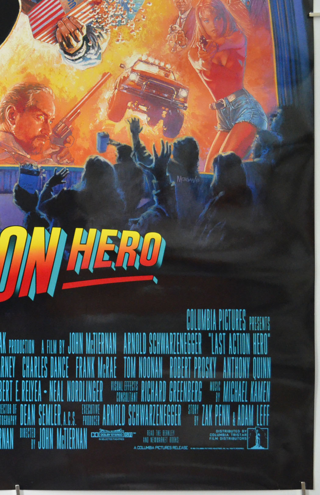 LAST ACTION HERO (Bottom Right) Cinema One Sheet Movie Poster 