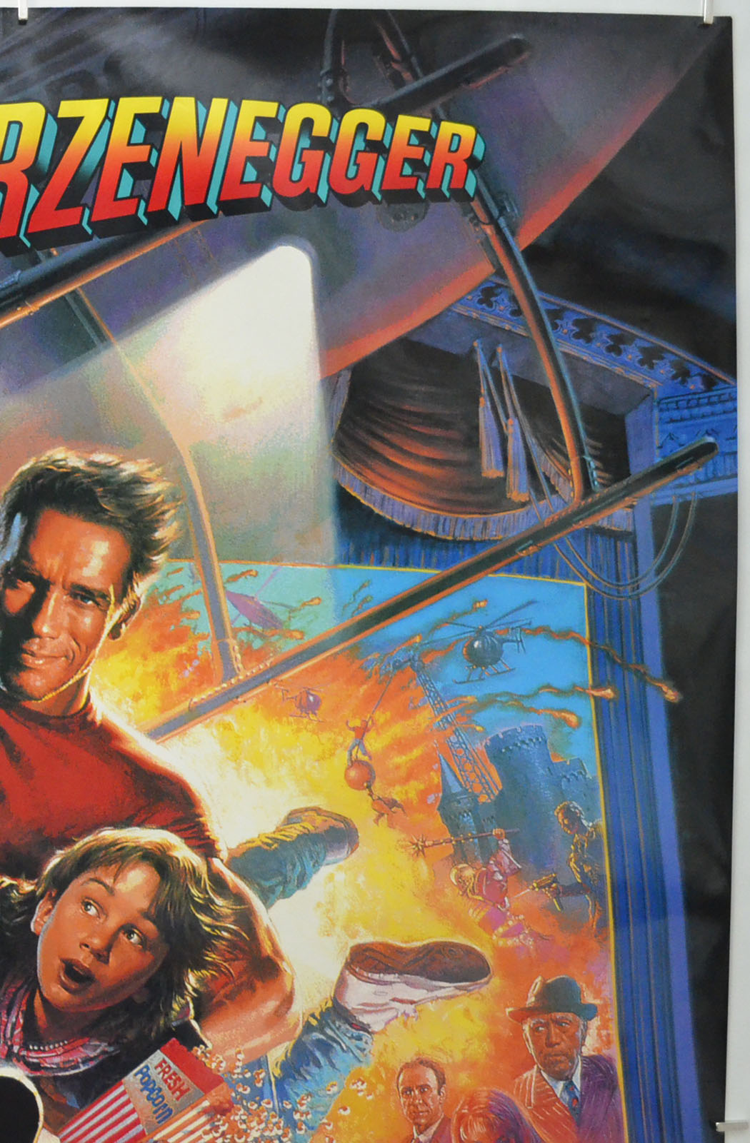 LAST ACTION HERO (Top Right) Cinema One Sheet Movie Poster 