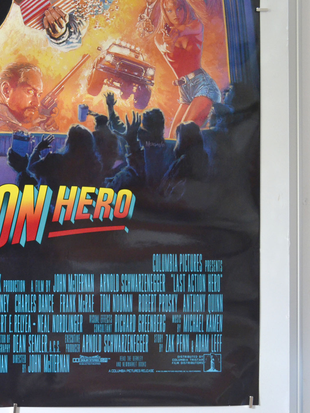 LAST ACTION HERO (Bottom Right) Cinema One Sheet Movie Poster 