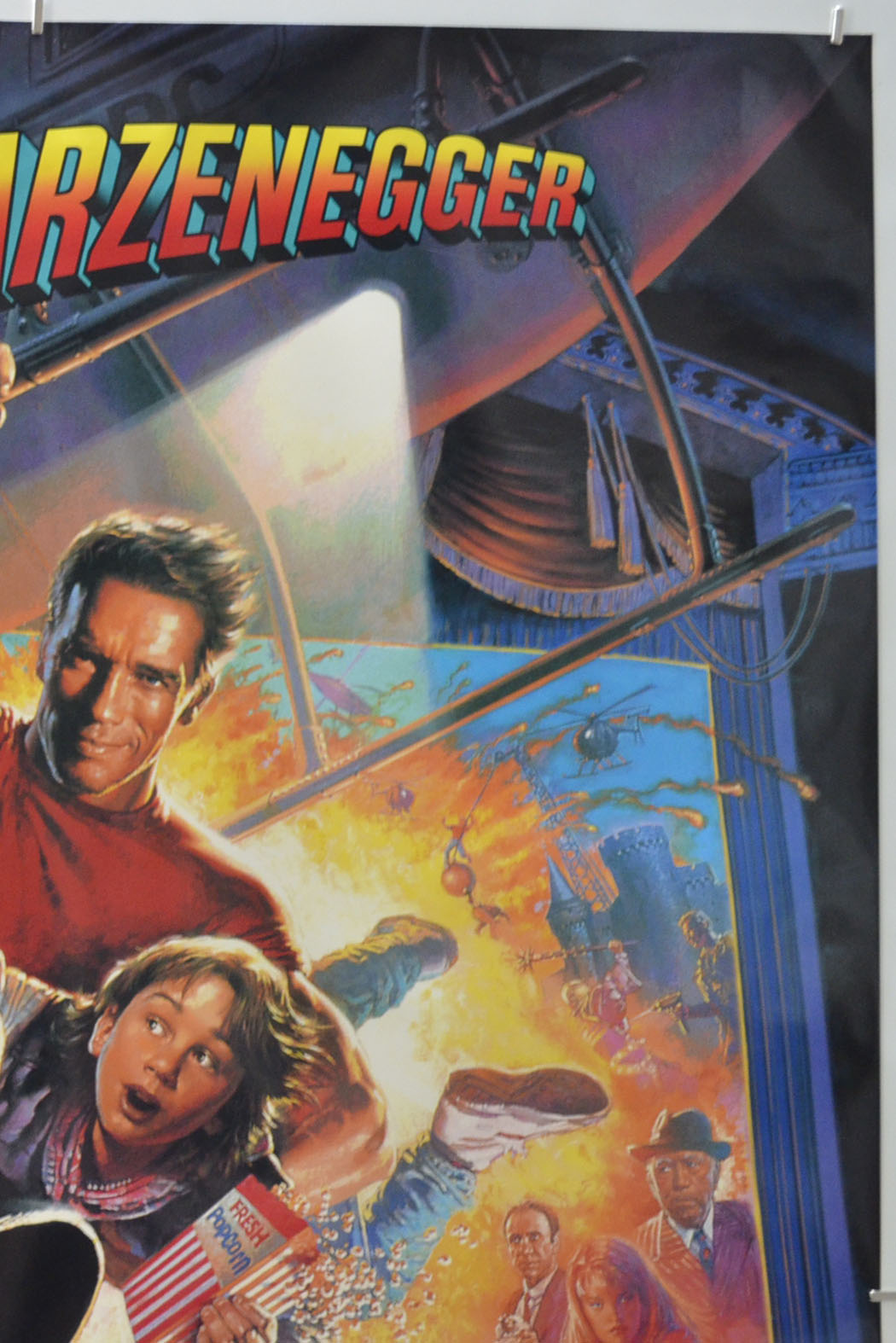 LAST ACTION HERO (Top Right) Cinema One Sheet Movie Poster 