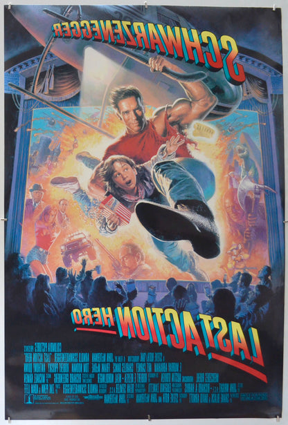 LAST ACTION HERO (Back) Cinema One Sheet Movie Poster 