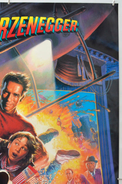 LAST ACTION HERO (Top Right) Cinema One Sheet Movie Poster 