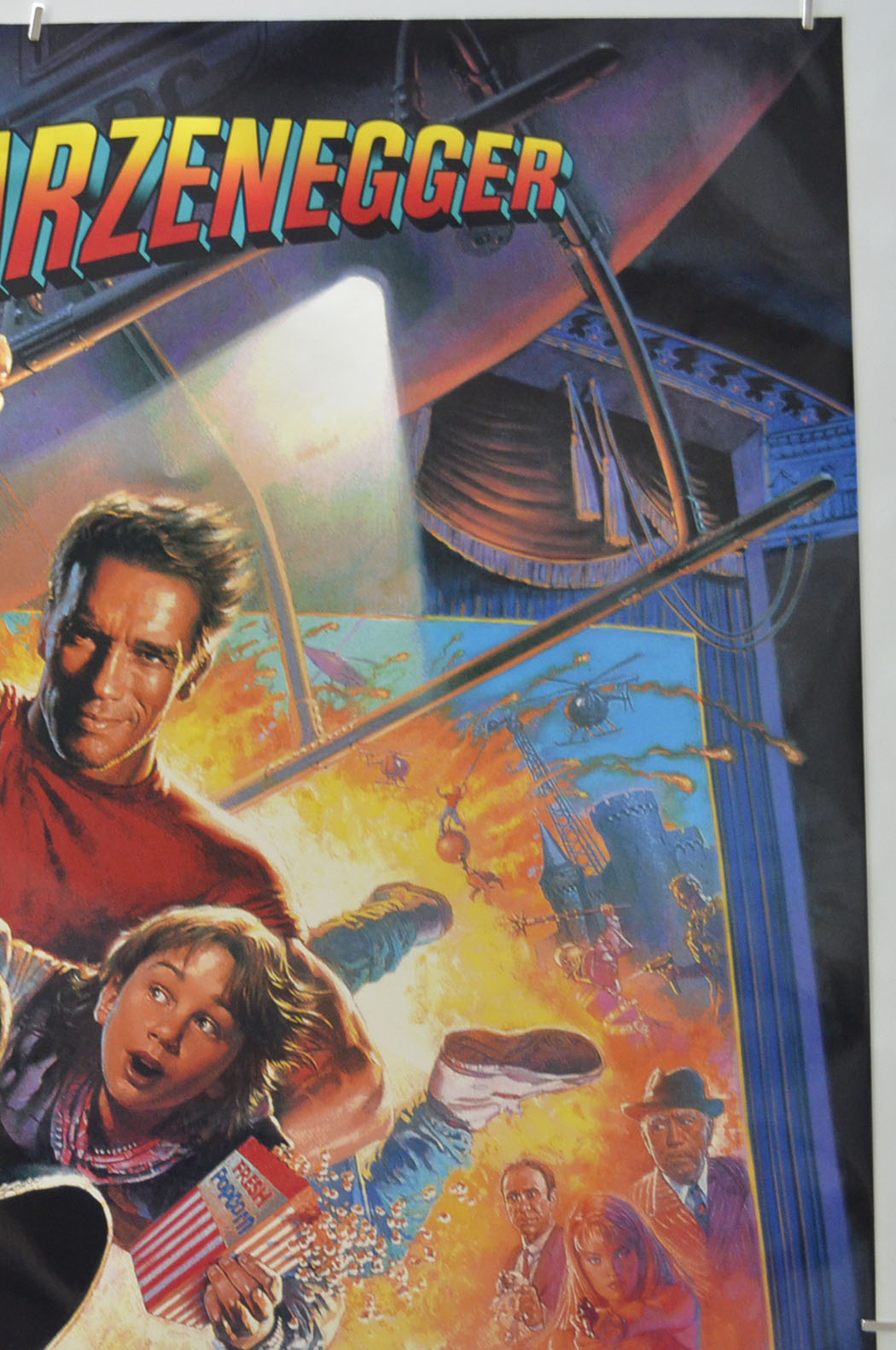 LAST ACTION HERO (Top Right) Cinema One Sheet Movie Poster 