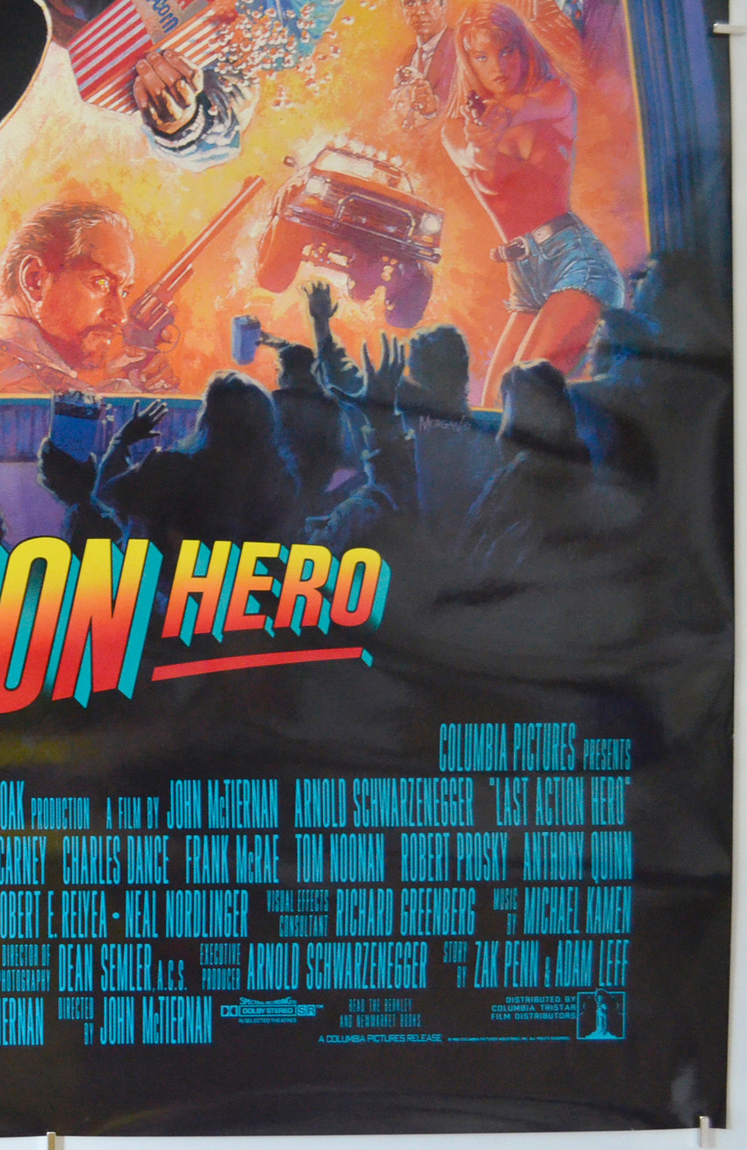 LAST ACTION HERO (Bottom Right) Cinema One Sheet Movie Poster 