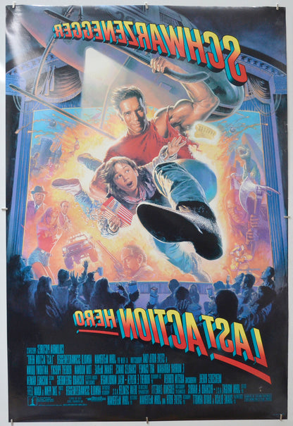 LAST ACTION HERO (Back) Cinema One Sheet Movie Poster 