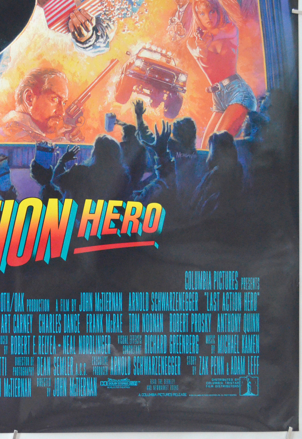 LAST ACTION HERO (Bottom Right) Cinema One Sheet Movie Poster 