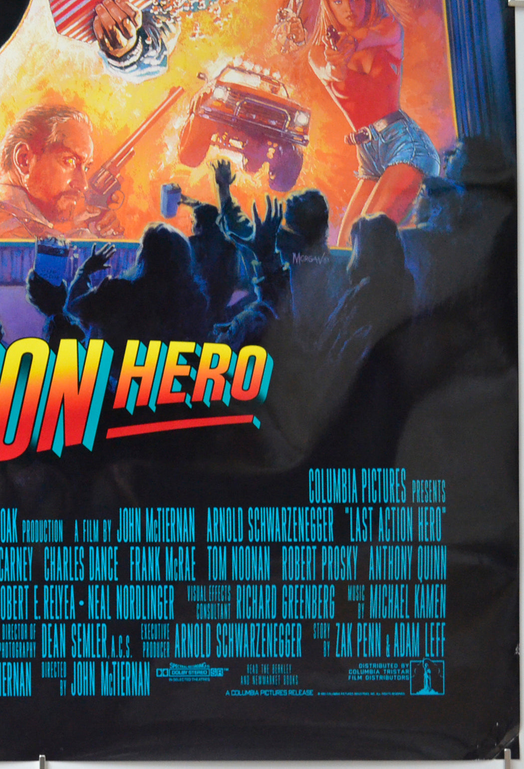 LAST ACTION HERO (Bottom Right) Cinema One Sheet Movie Poster 