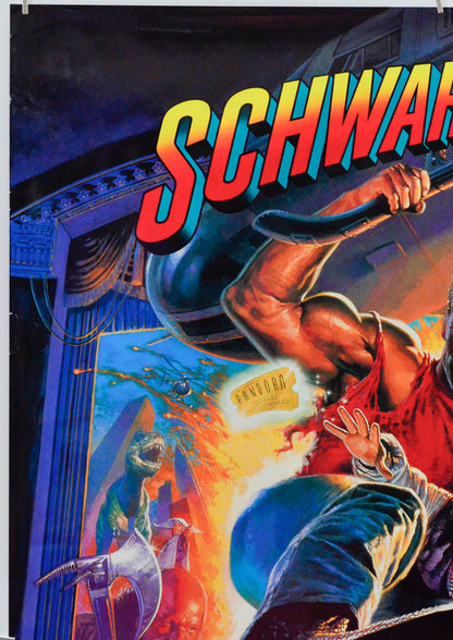 Last Action Hero (Top Left) Cinema One Sheet Movie Poster 