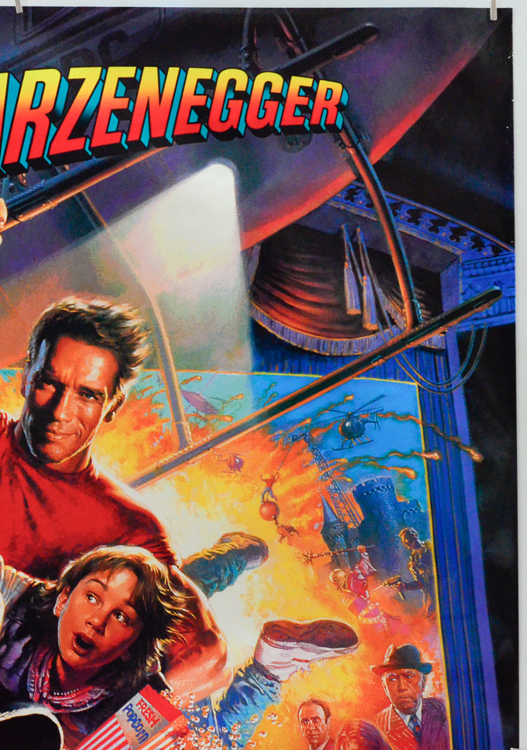 Last Action Hero (Top Right) Cinema One Sheet Movie Poster 