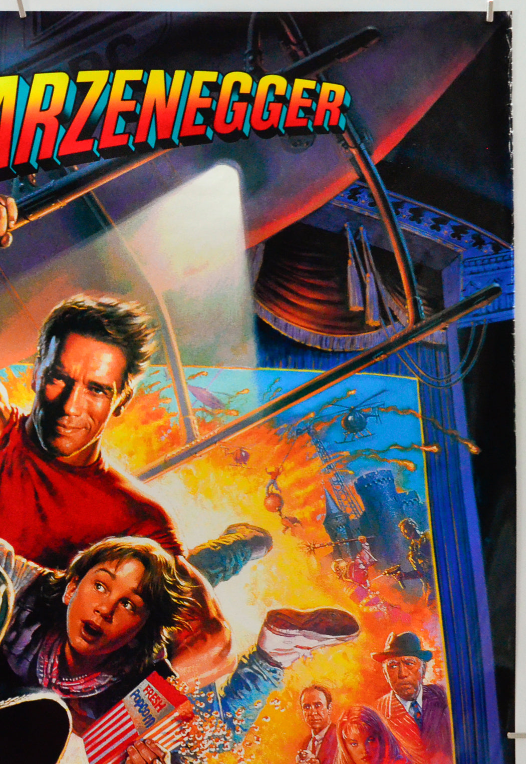 Last Action Hero (Top Right) Cinema One Sheet Movie Poster 