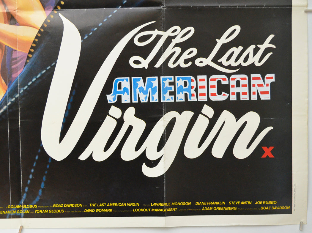 THE LAST AMERICAN VIRGIN (Bottom Right) Cinema Quad Movie Poster 