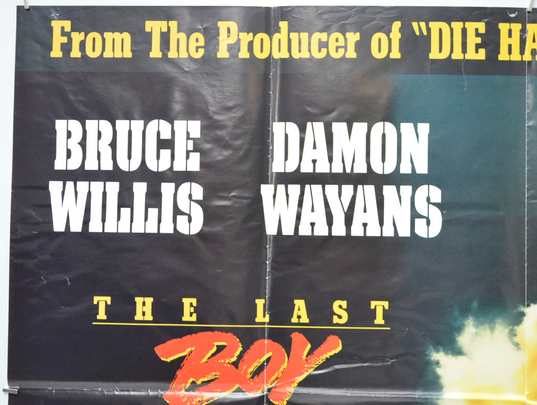 THE LAST BOY SCOUT (Top Left) Cinema Quad Movie Poster 