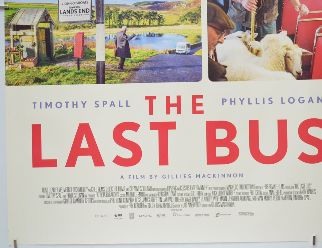 THE LAST BUS (Bottom Left) Cinema Quad Movie Poster 