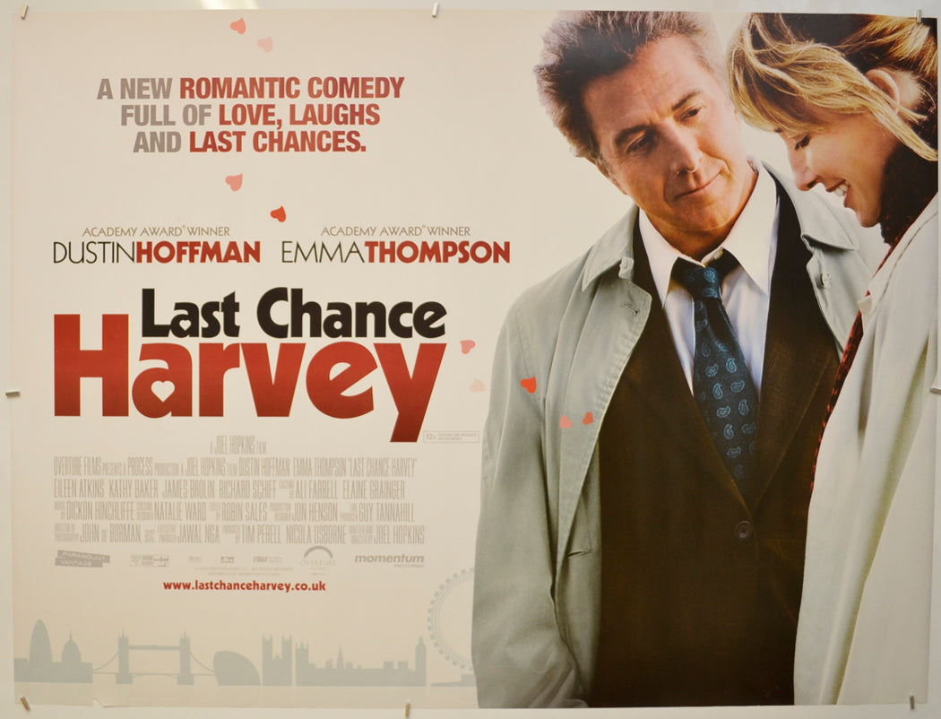 Last Chance Harvey  Original Quad Poster - Film Poster - Movie Poster