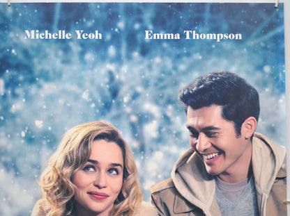 LAST CHRISTMAS (Top Right) Cinema Quad Movie Poster 