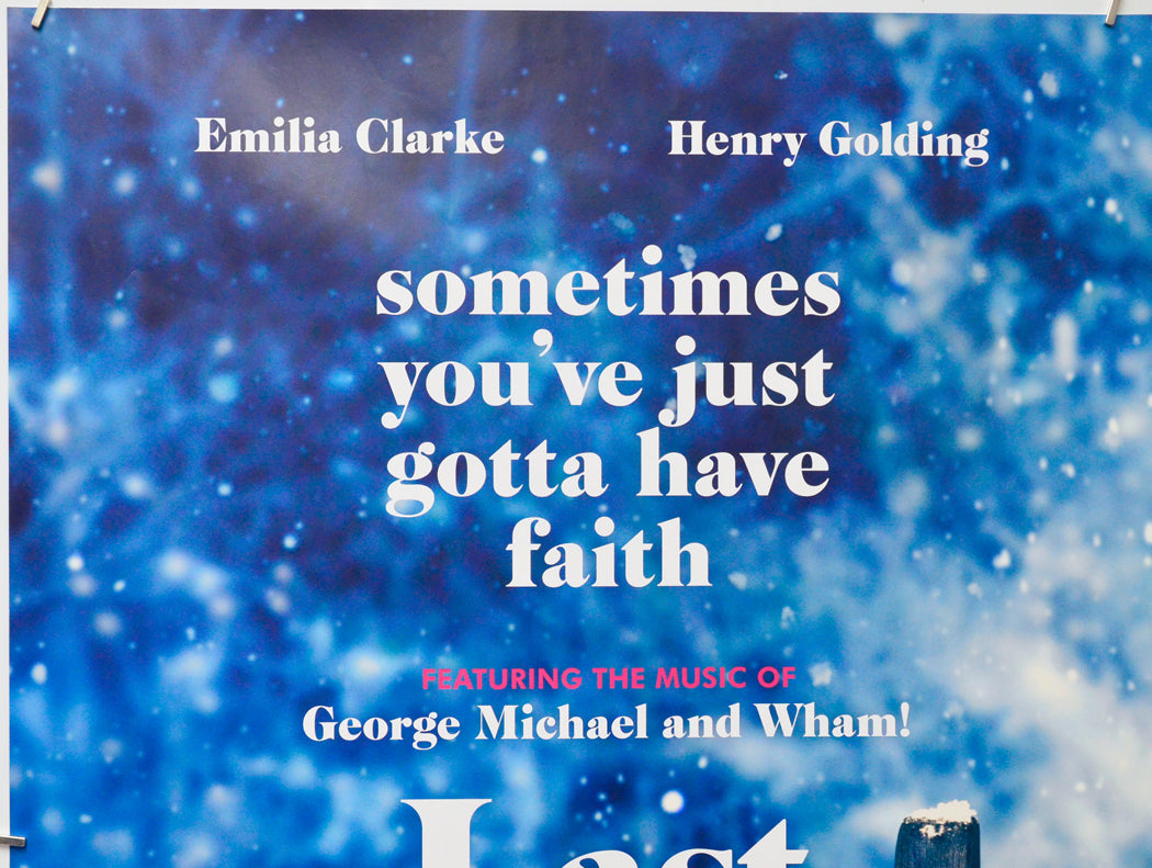 Last Christmas (Top Left) Cinema Quad Movie Poster 