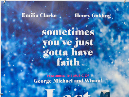 Last Christmas (Top Left) Cinema Quad Movie Poster 