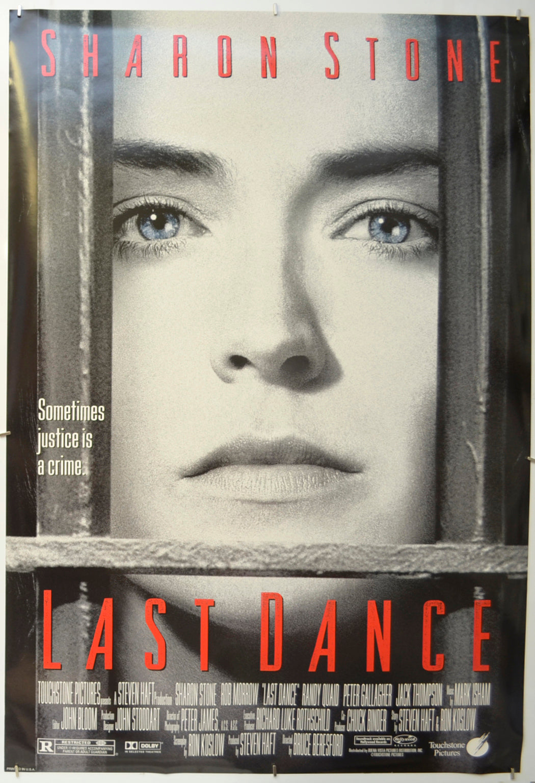 Last Dance Original One Sheet Poster - Film Poster - Movie Poster